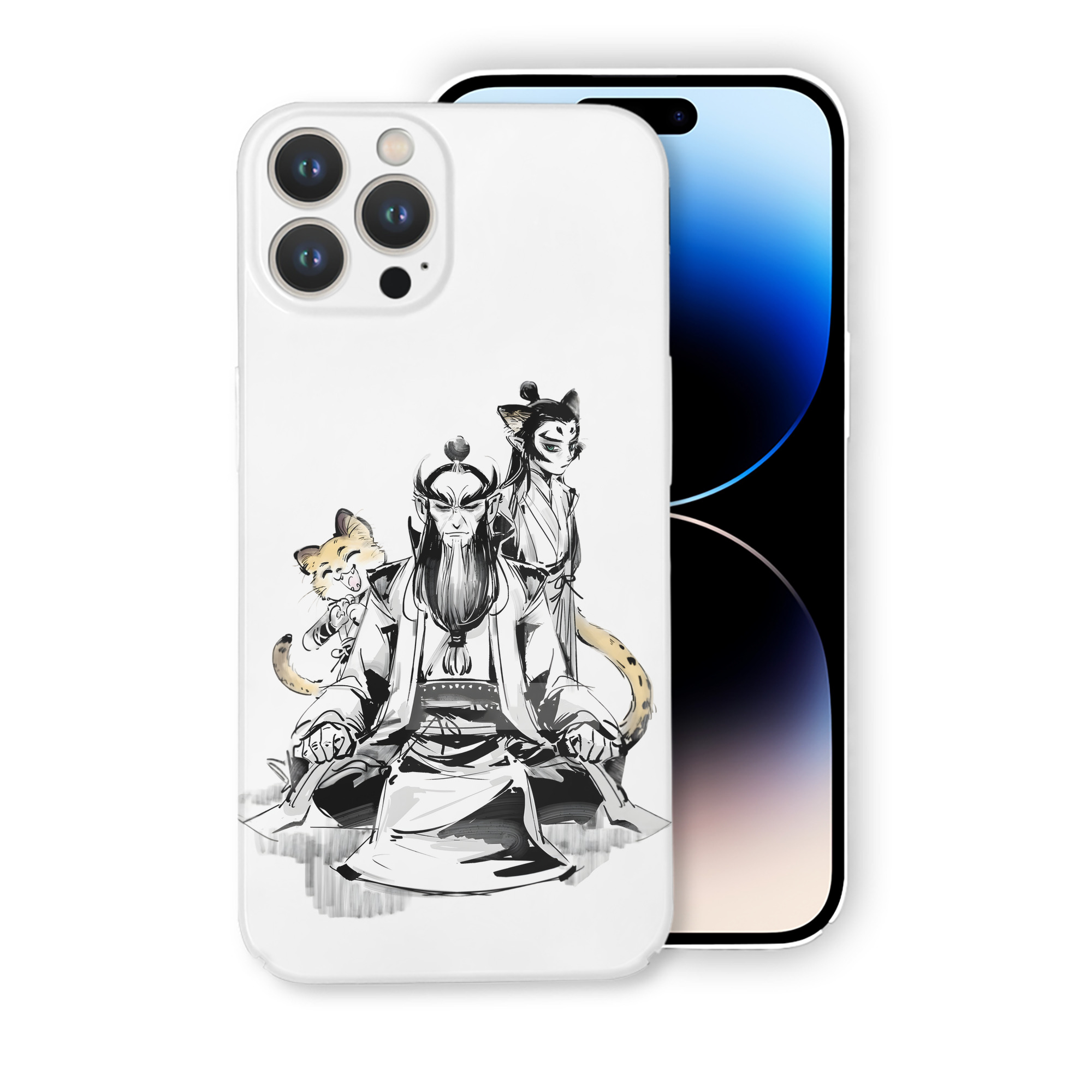 （画像用） Ne Zha 2 ナタ 魔童の大暴れ 【iPhone 14シリーズ対応】ハードケース
